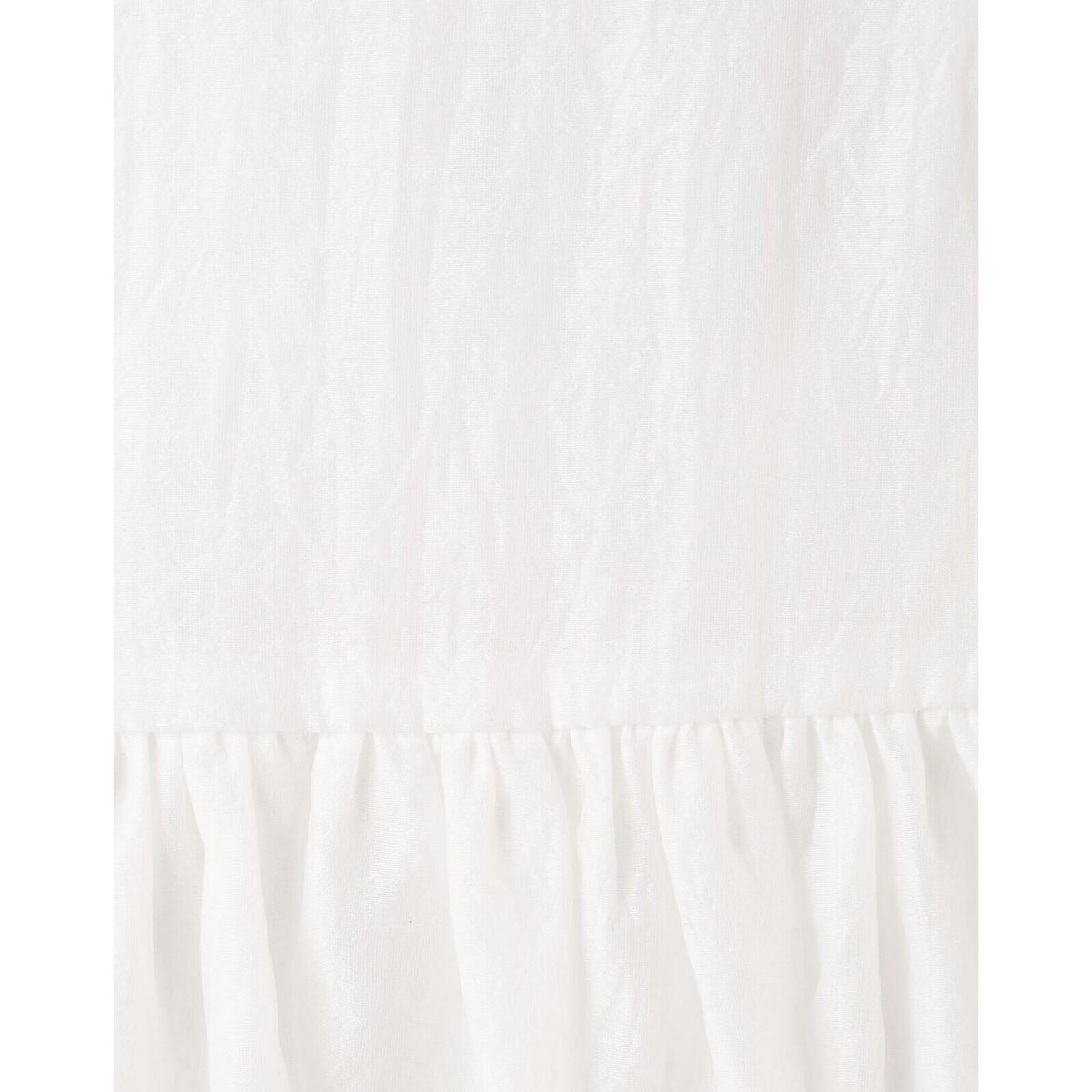 Designer Kidz Noa Puff Sleeve Bow Back Dress - Ivory | Aster & Ruby
