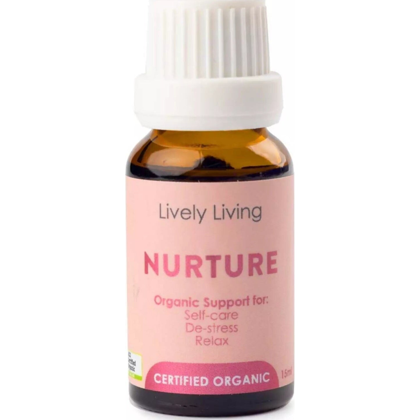 Lively Living Nurture Certified Organic Essential Oil 15ml | Aster & Ruby