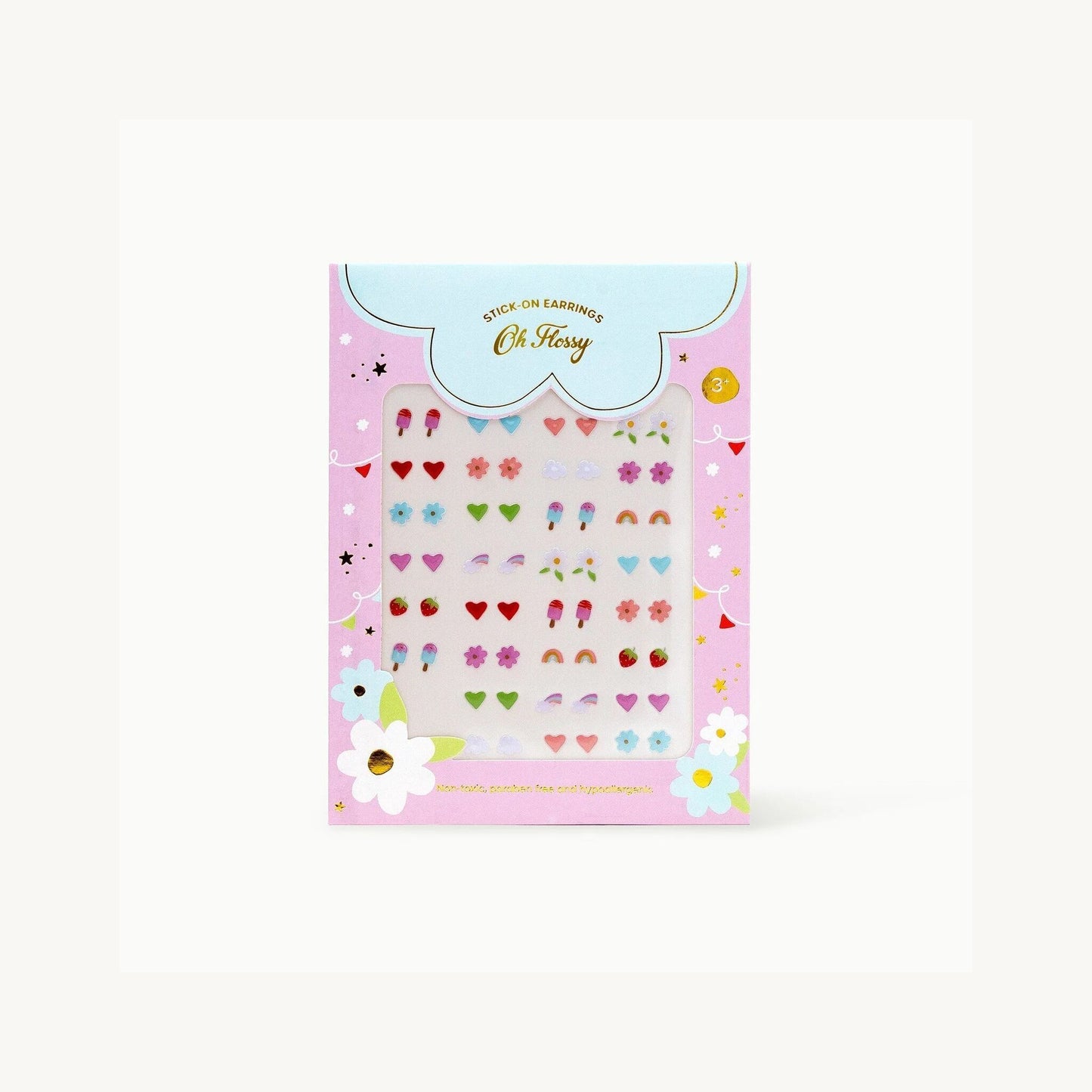 Oh Flossy Kids Stick-On Earrings | Aster & Ruby