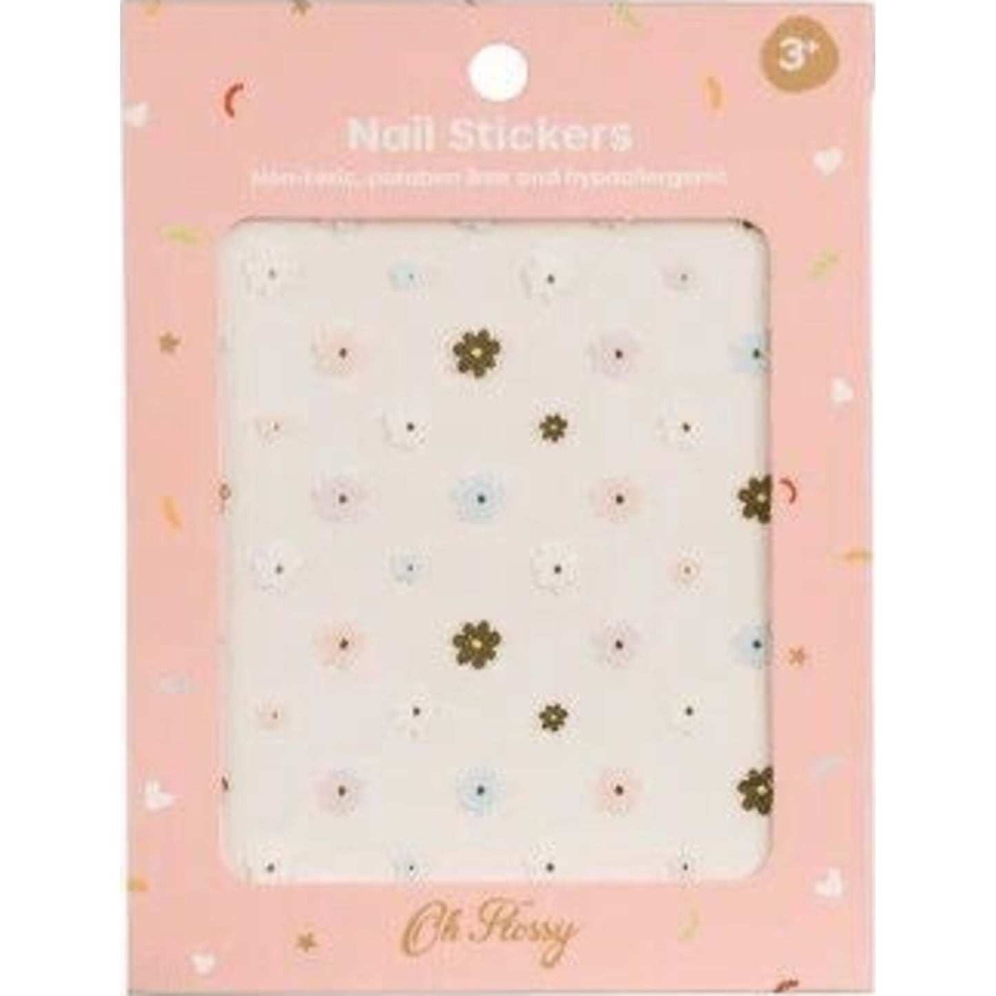 Oh Flossy Nail Stickers Flowers | Aster & Ruby