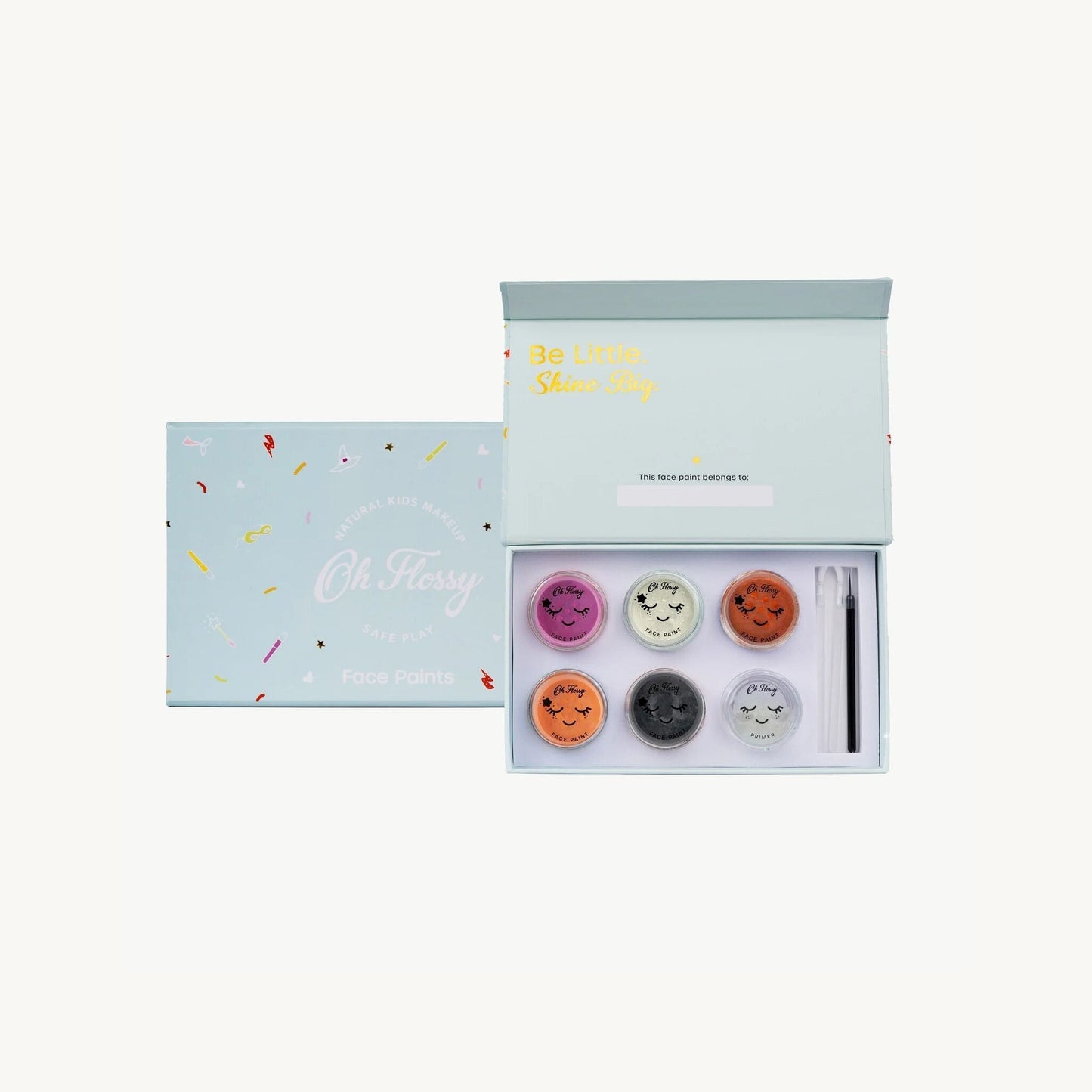 Oh Flossy Wild Wonders Kids Face Paint Set | Aster & Ruby