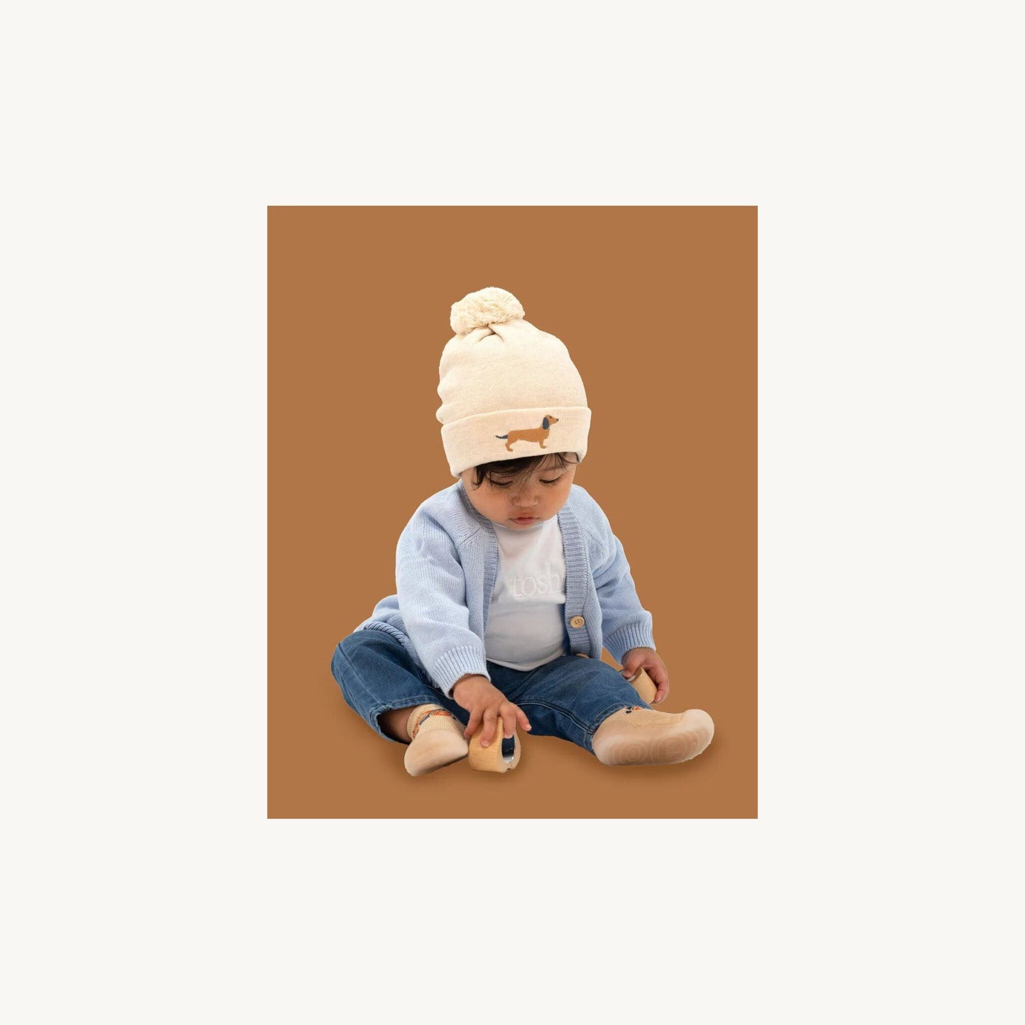 Toshi Organic Beanie Storytime Dachshund | Aster & Ruby