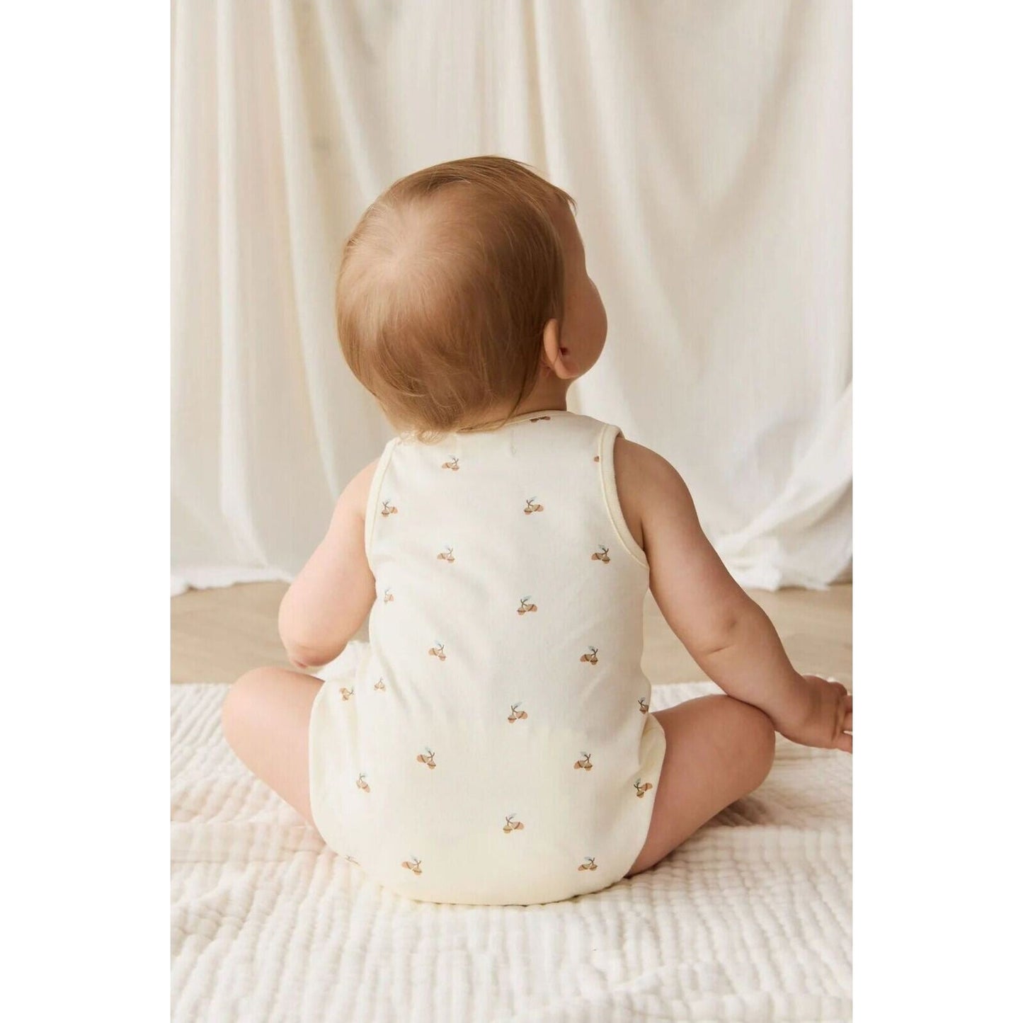 Jamie Kay Organic Cotton Archie Playsuit | Aster & Ruby