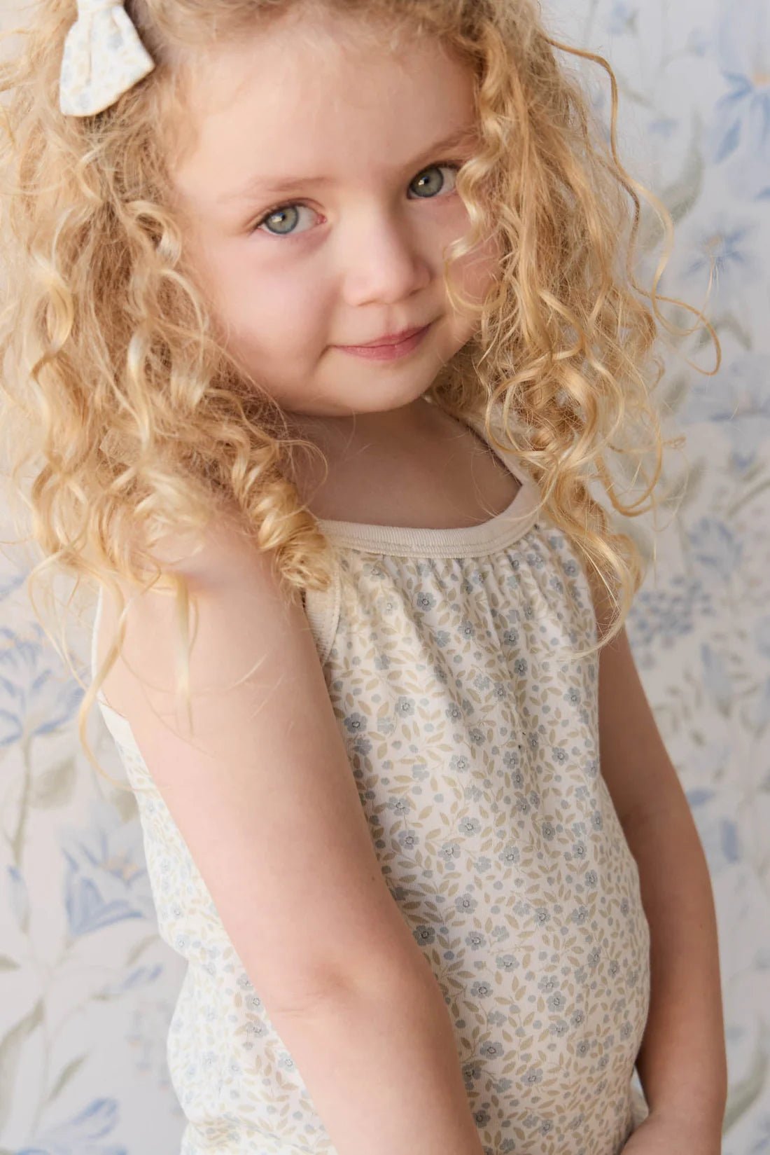 Organic Cotton Casey Top - Elodie Whisper White - Aster & Ruby