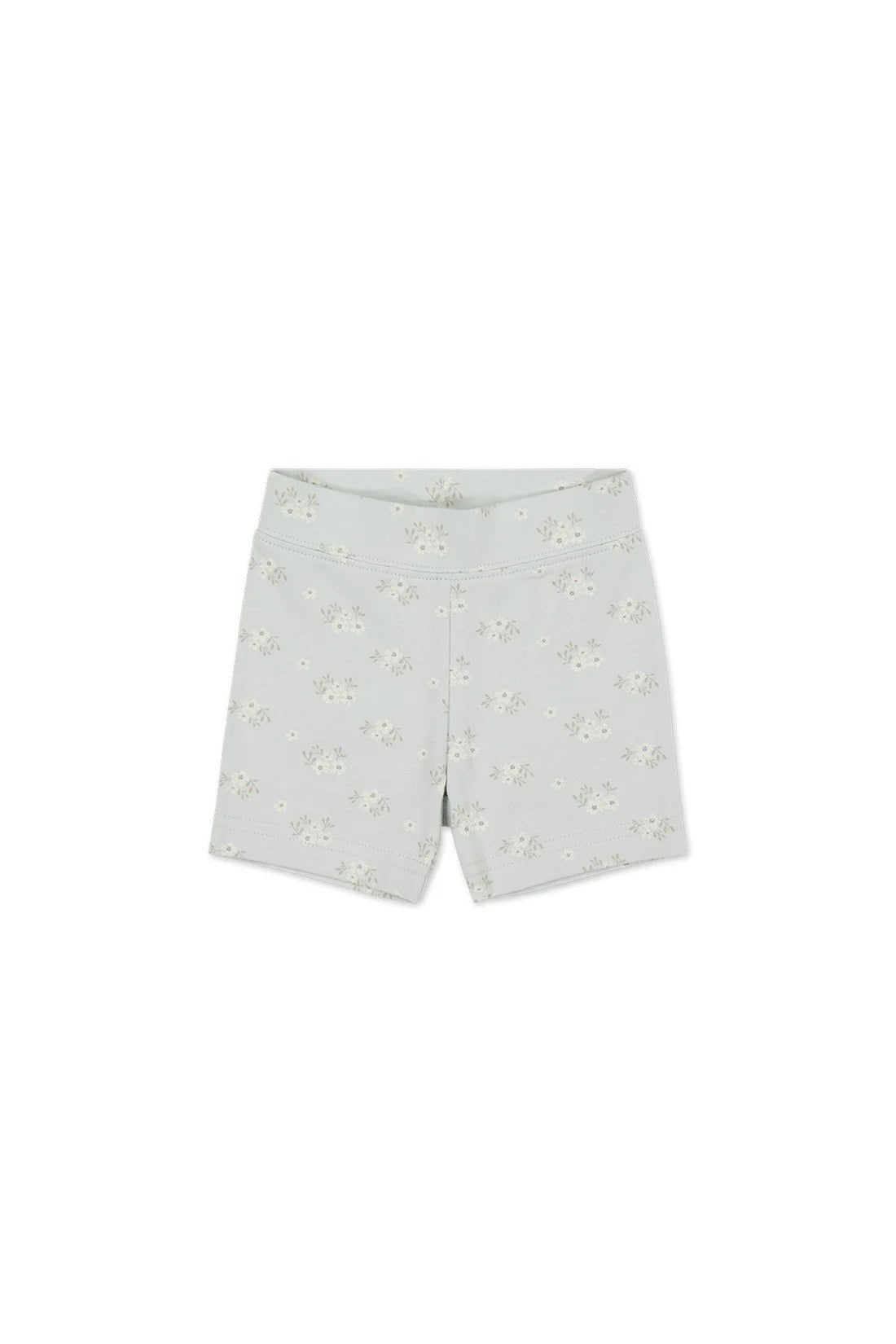 Organic Cotton Everyday Bike Short - Rose Floral Smoke - Aster & Ruby