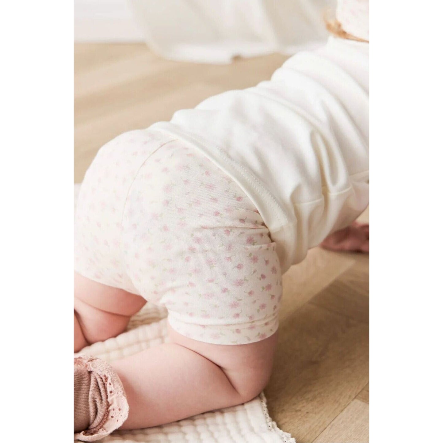 Jamie Kay Organic Cotton Everyday Bike Short Victoria Blush | Aster & Ruby