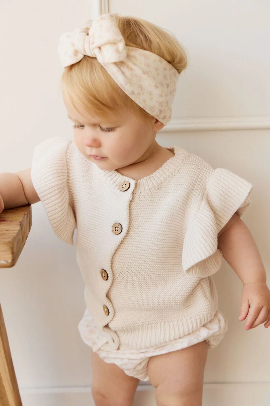 Organic Cotton Headband Aries Mauve – BABY, CHILD – Aster & Ruby