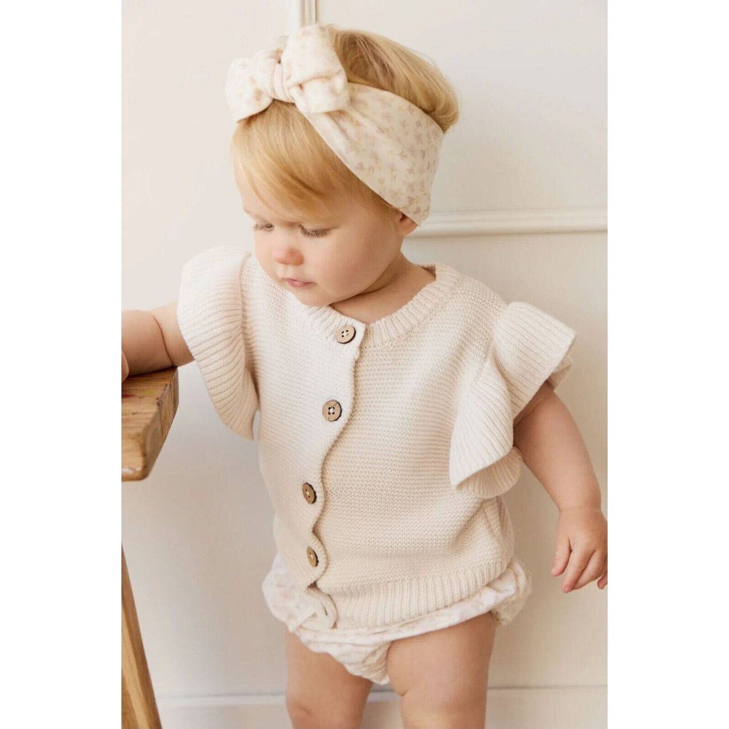 Jamie Kay Organic Cotton Headband Aries Mauve | Aster & Ruby