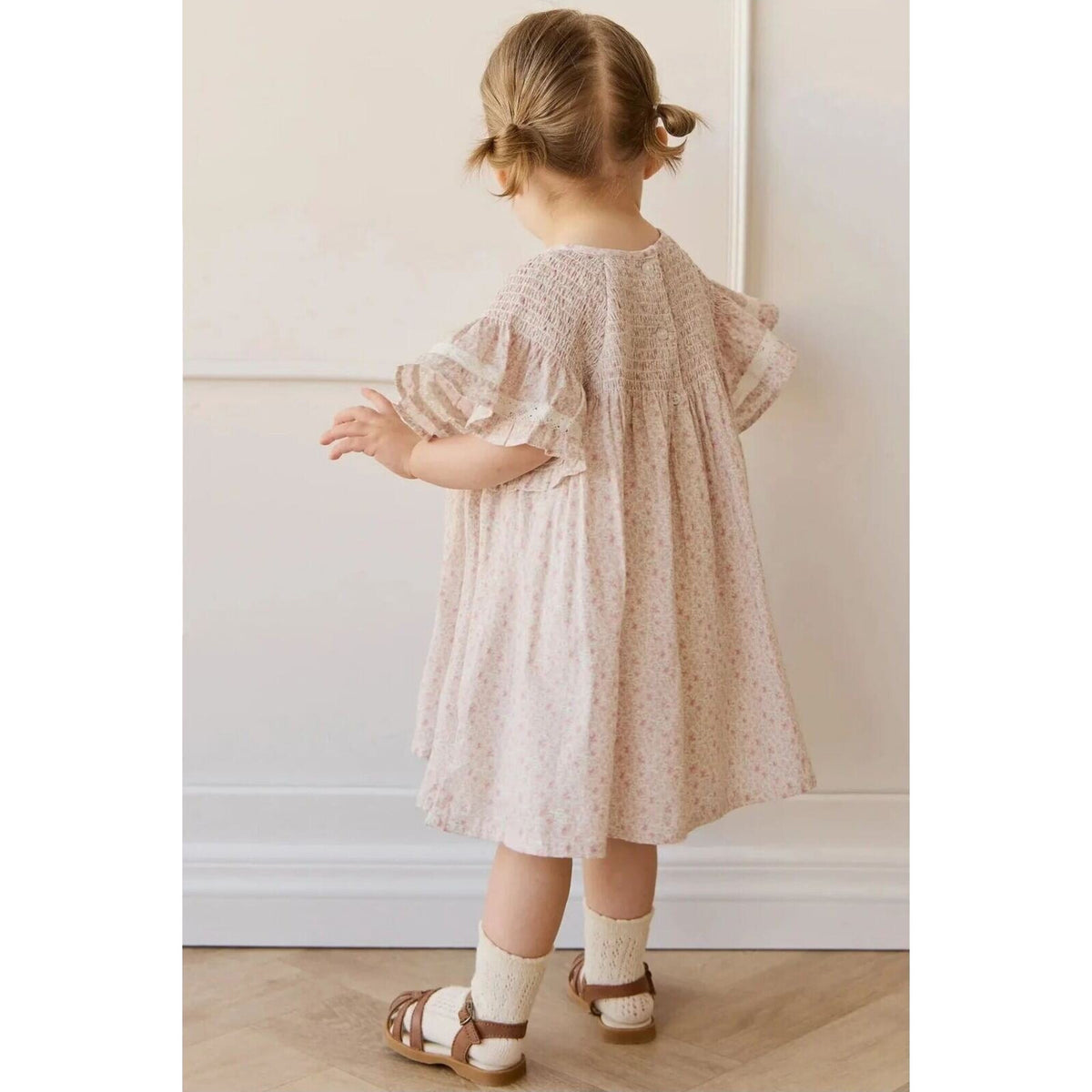 Jamie Kay Organic Cotton Malia Dress Claudette Rose | Aster & Ruby