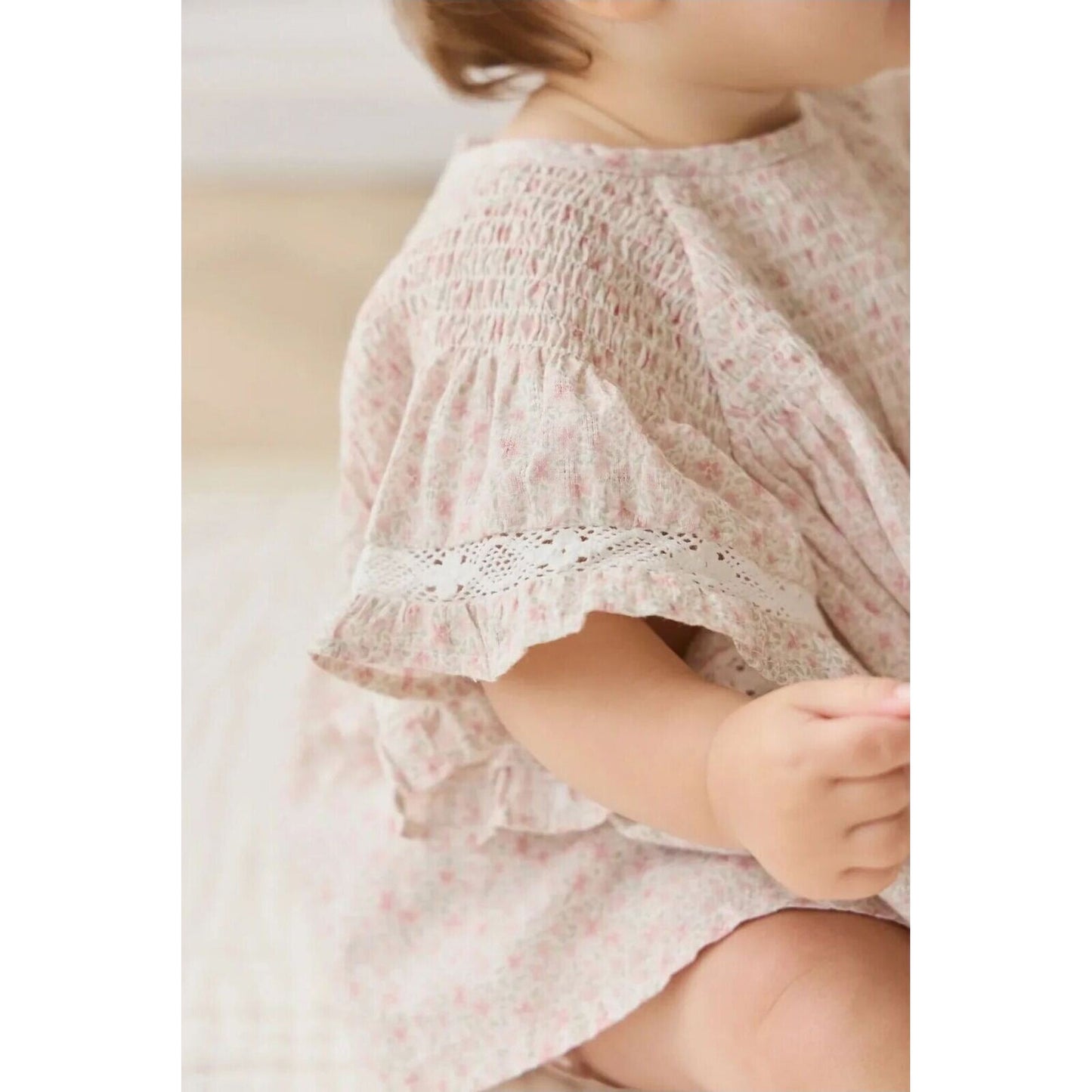 Jamie Kay Organic Cotton Malia Top Claudette Rose | Aster & Ruby