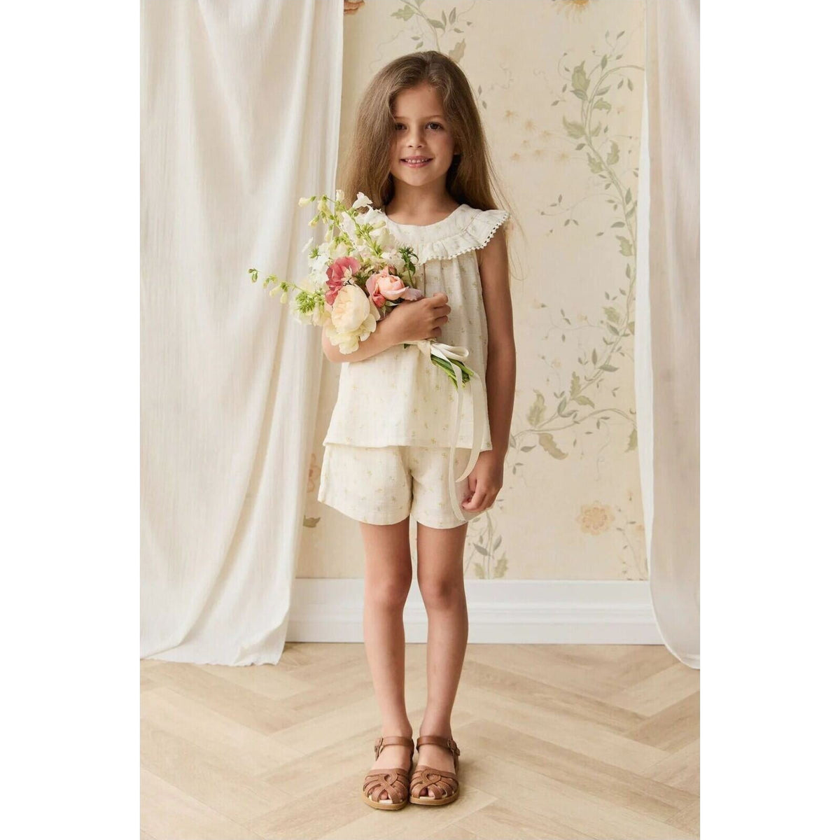 Jamie Kay Organic Cotton Muslin Emelia Short | Aster & Ruby