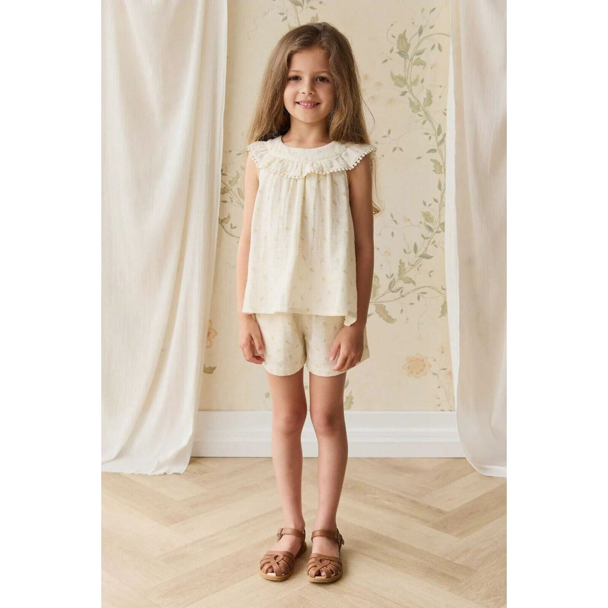 Jamie Kay Organic Cotton Muslin Emelia Short | Aster & Ruby