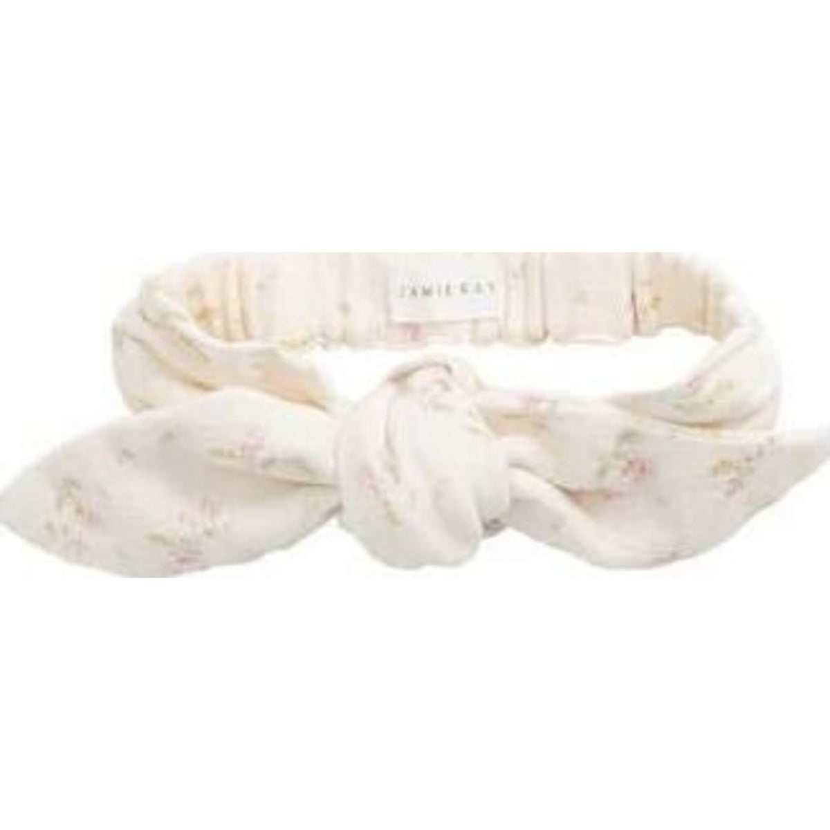 Jamie Kay Organic Cotton Muslin Headband Emelia Pink | Aster & Ruby