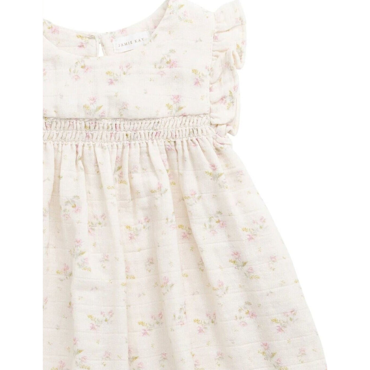 Jamie Kay Organic Cotton Muslin Tiana Dress Emelia Pink | Aster & Ruby