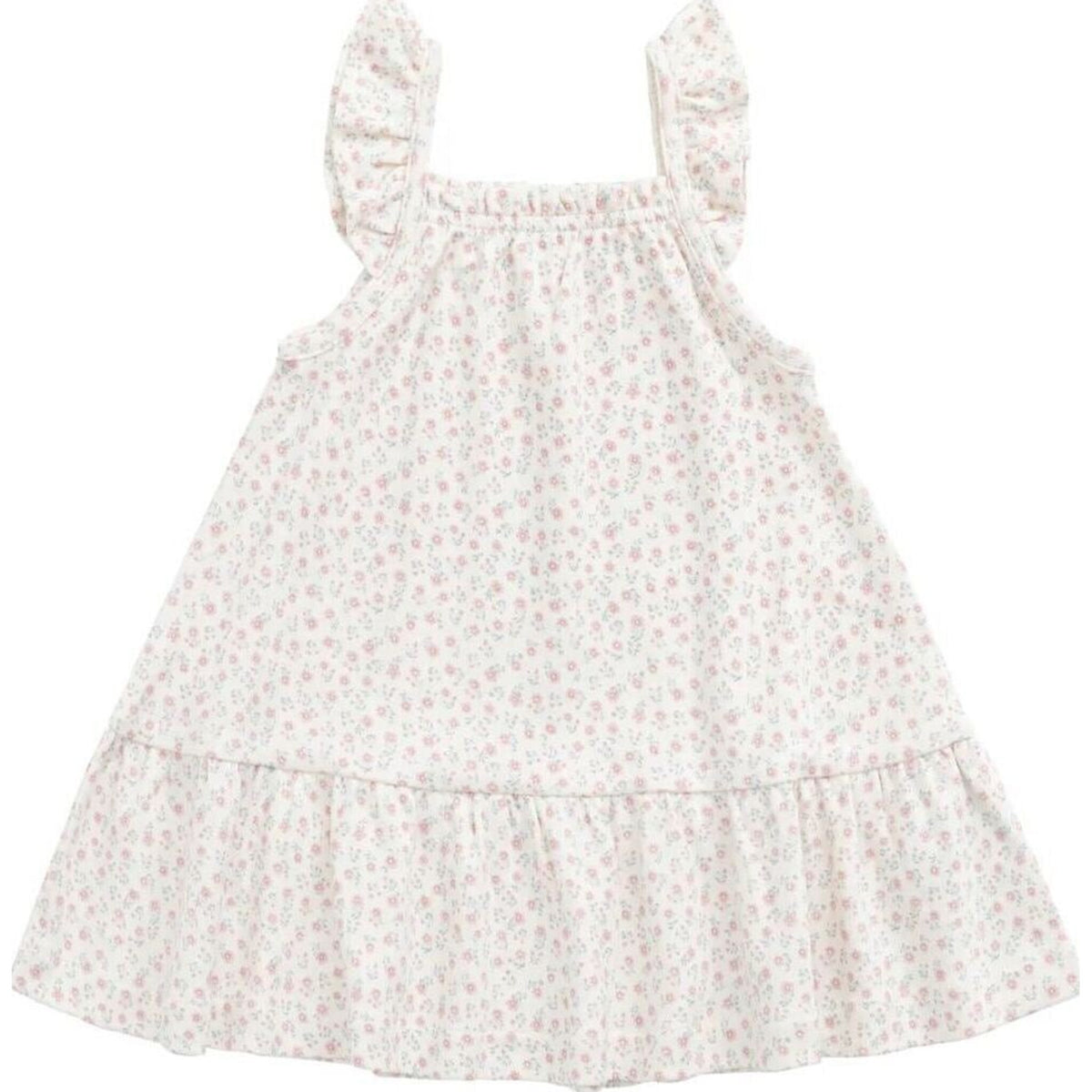 Jamie Kay Organic Cotton Nelly Dress Posy Garden Pink | Aster & Ruby