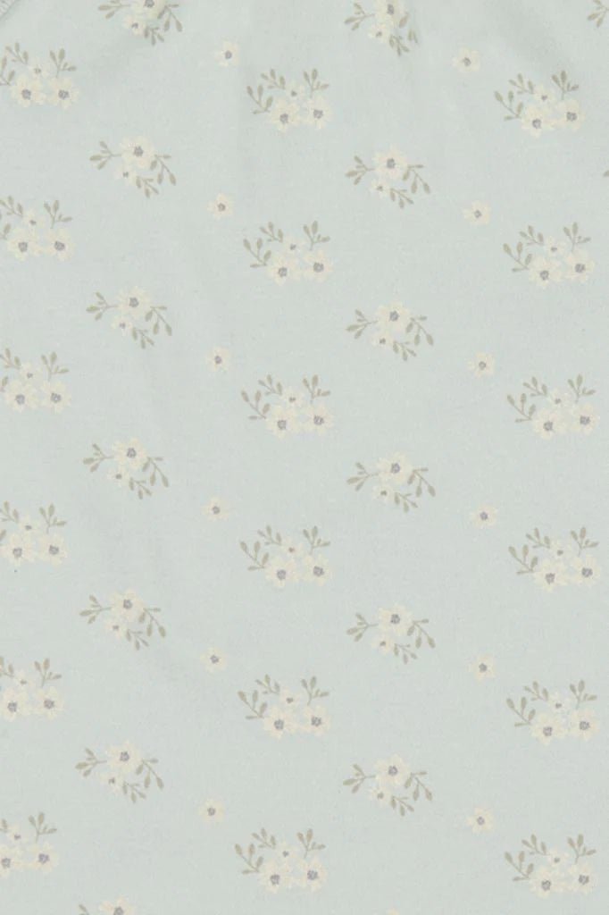 Organic Cotton Samantha Dress - Rose Floral Smoke - Aster & Ruby
