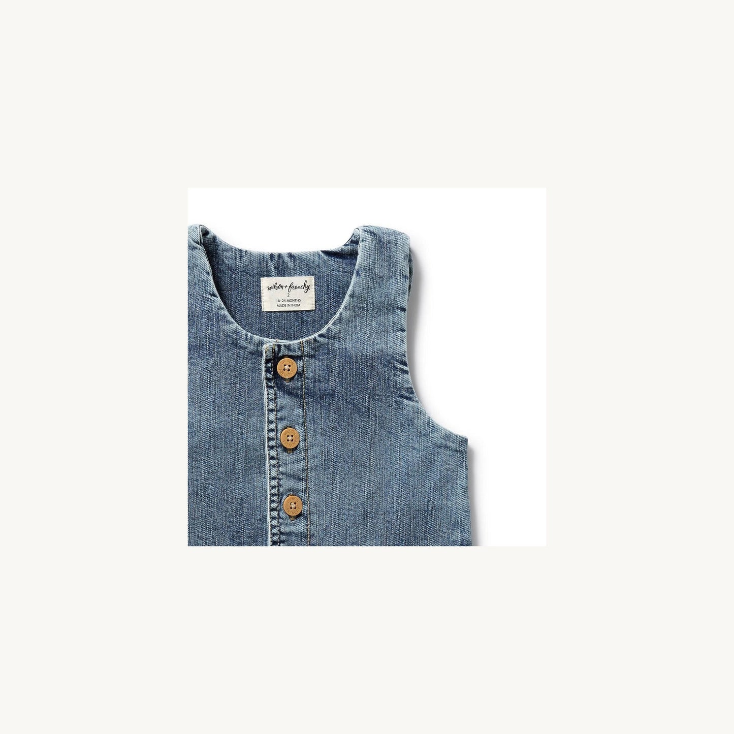 Wilson & Frenchy Organic Denim Dress | Aster & Ruby