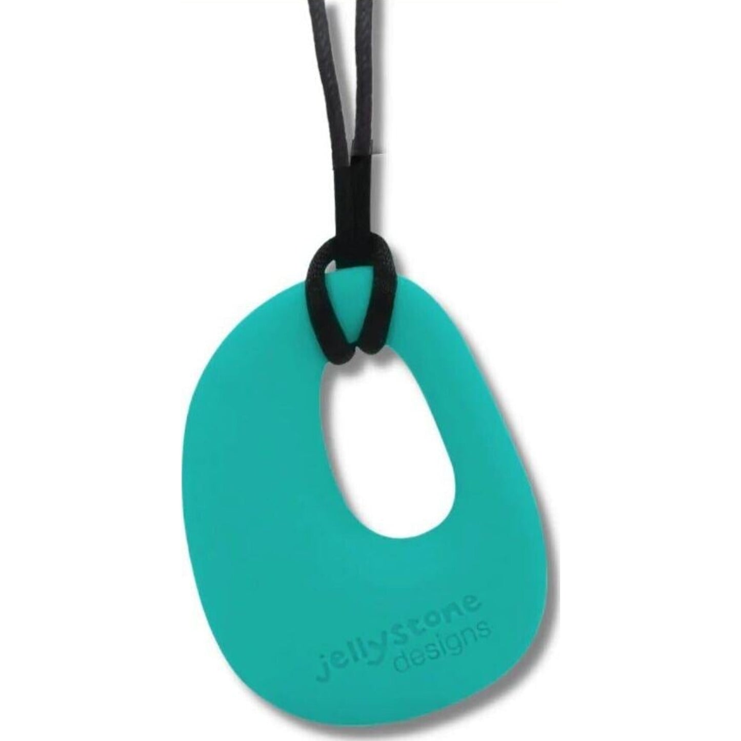 Jellystone Organic Pendant Necklace Turquoise Baja Green | Aster & Ruby