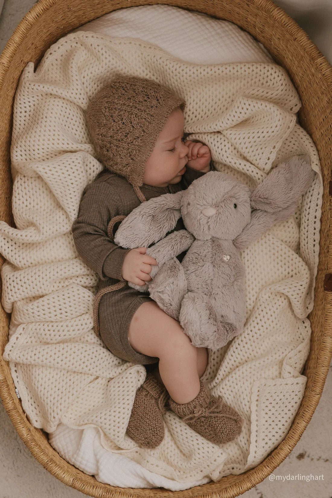 Penelope the Bunny Beige - Aster & Ruby