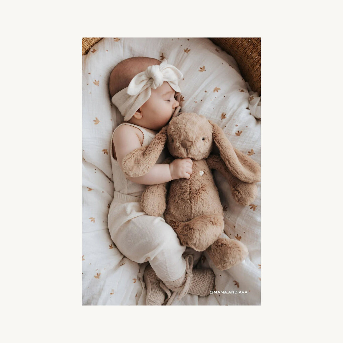 Jamie Kay Penelope the Bunny Caramel | Aster & Ruby