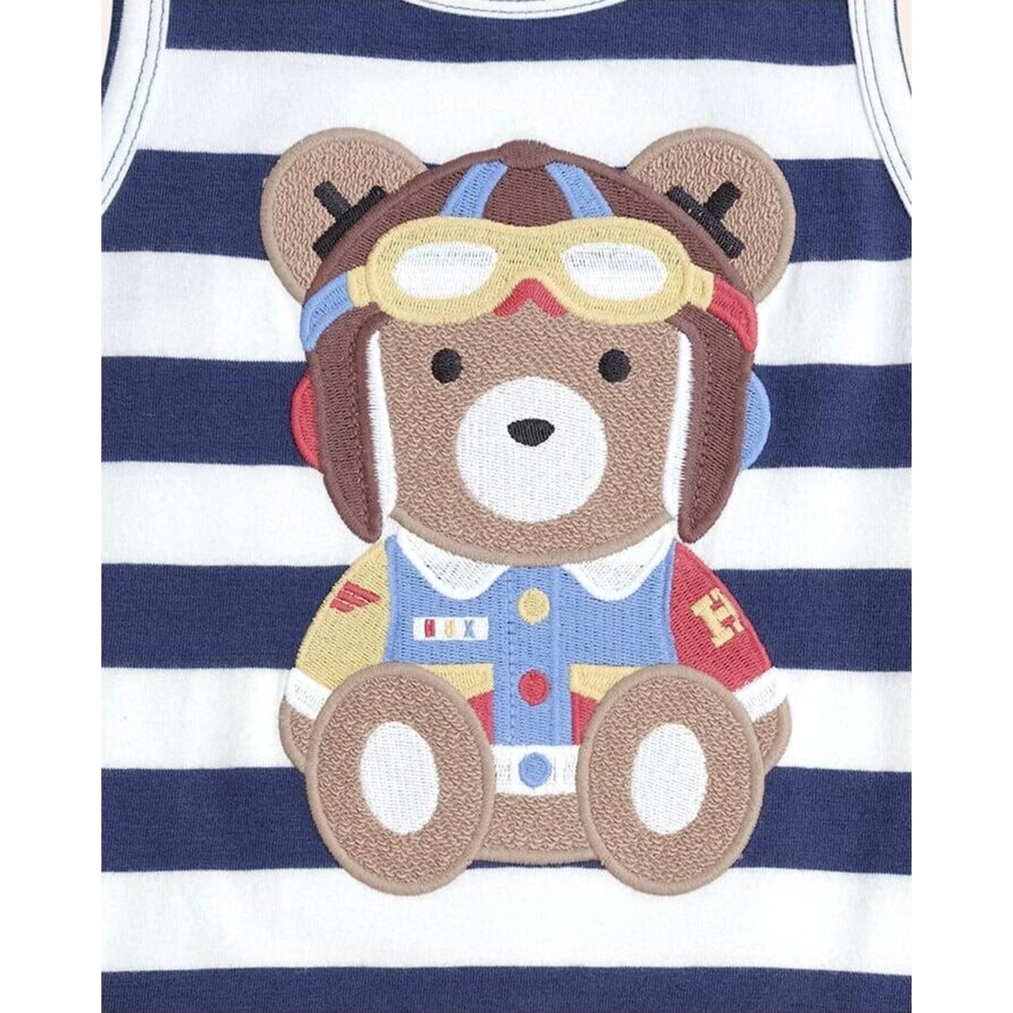 Huxbaby Pilot Huxbear Romper | Aster & Ruby
