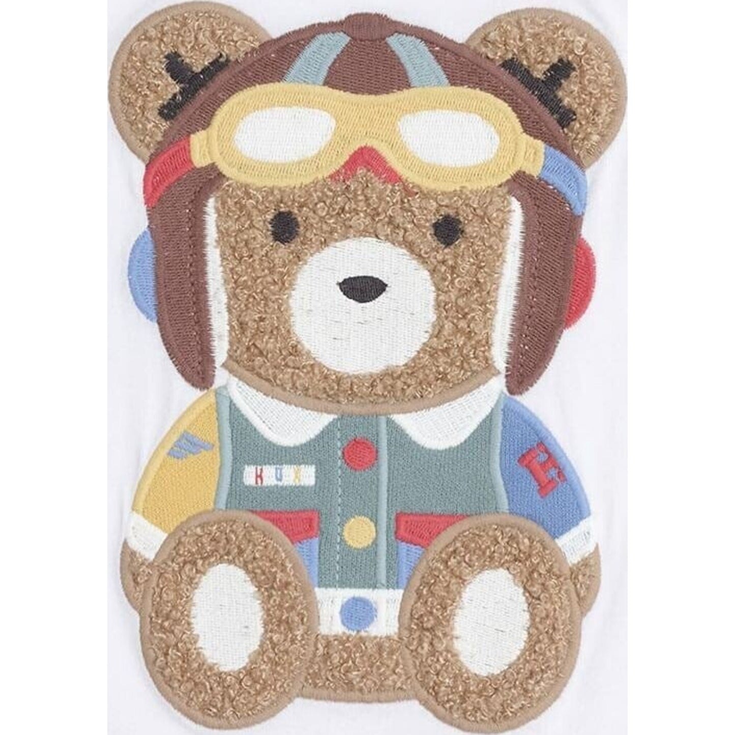Huxbaby Pilot Huxbear Tee | Aster & Ruby