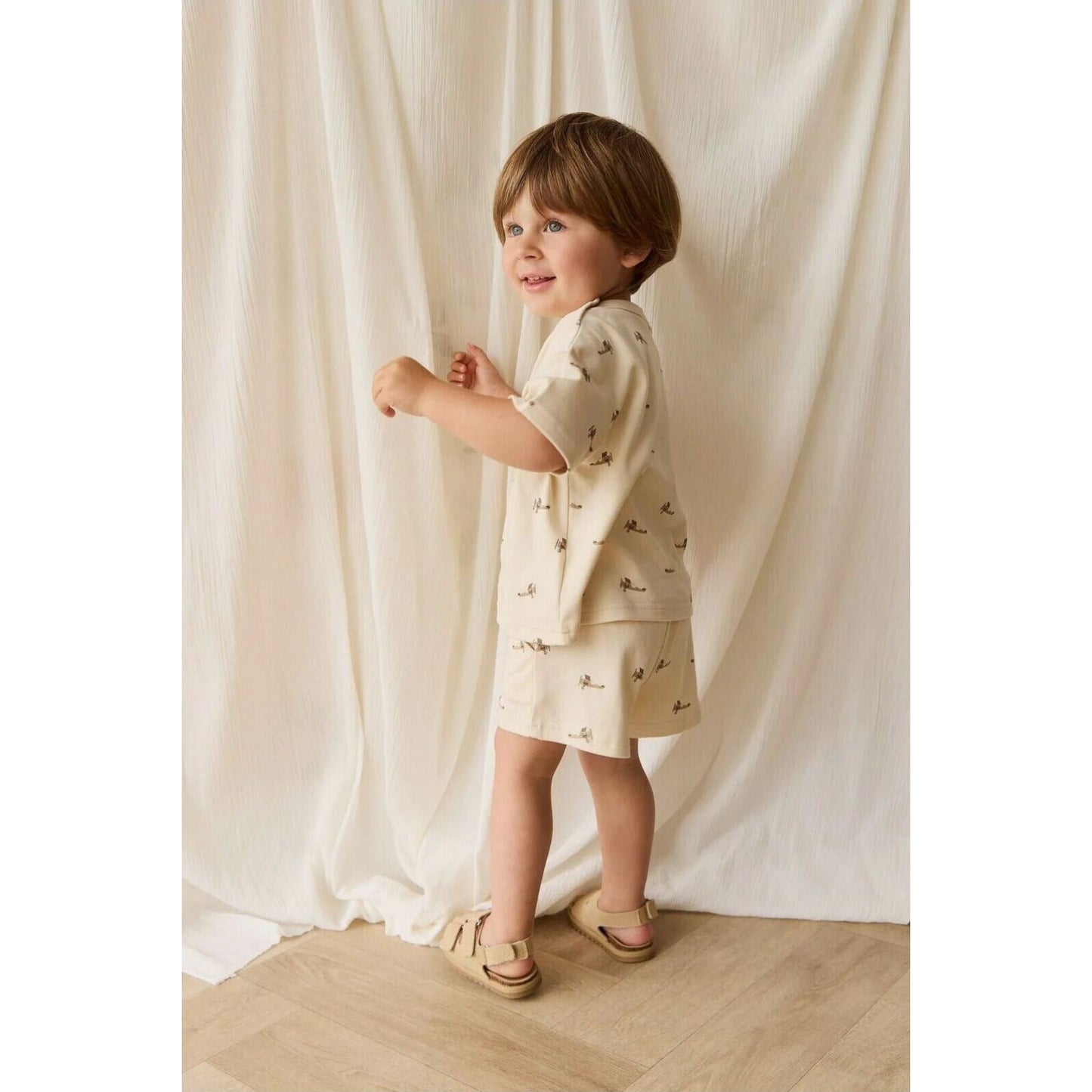 Jamie Kay Pima Cotton Wesley Short | Aster & Ruby