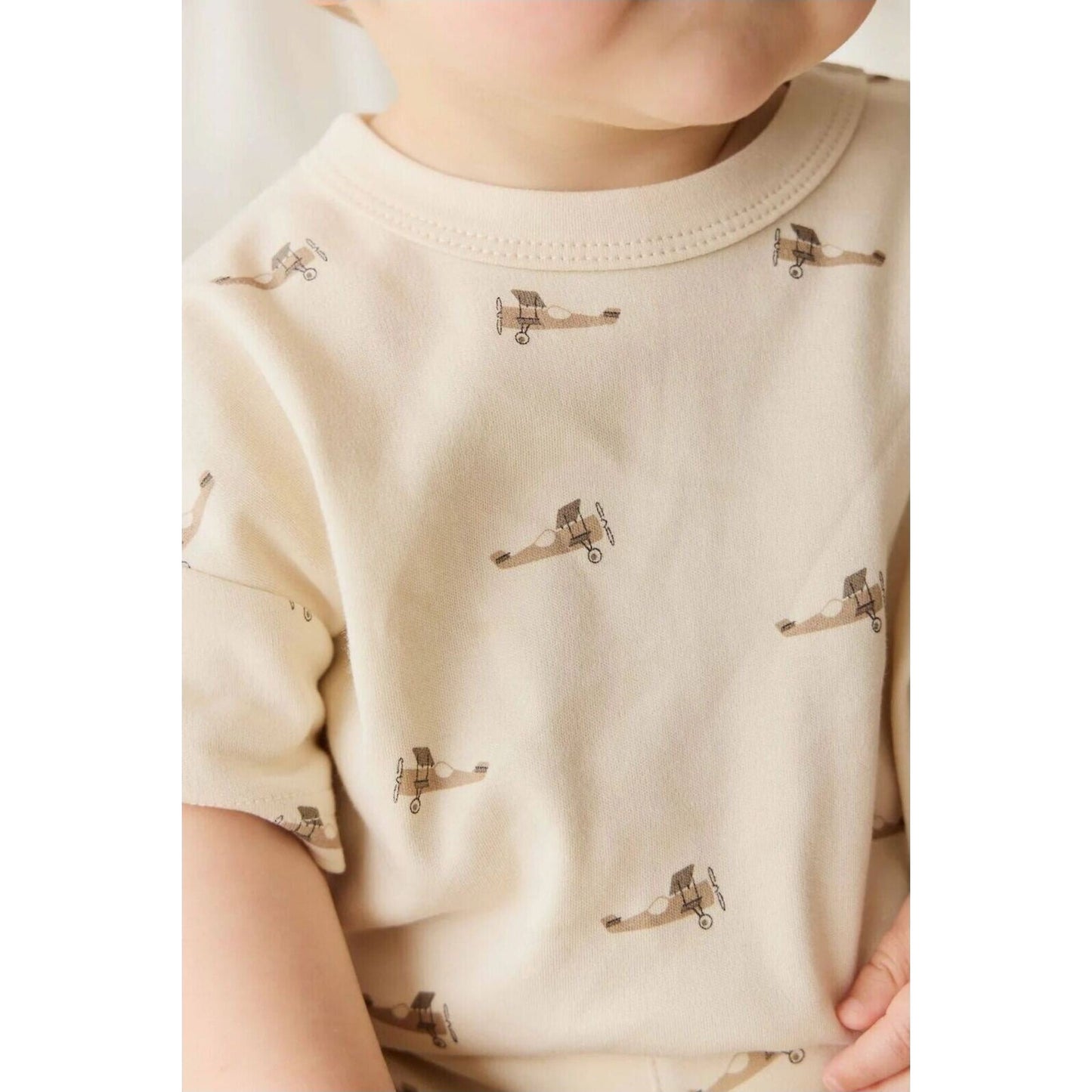 Pima Cotton Wesley Tee – children's product by Jamie Kay | Aster & Ruby
