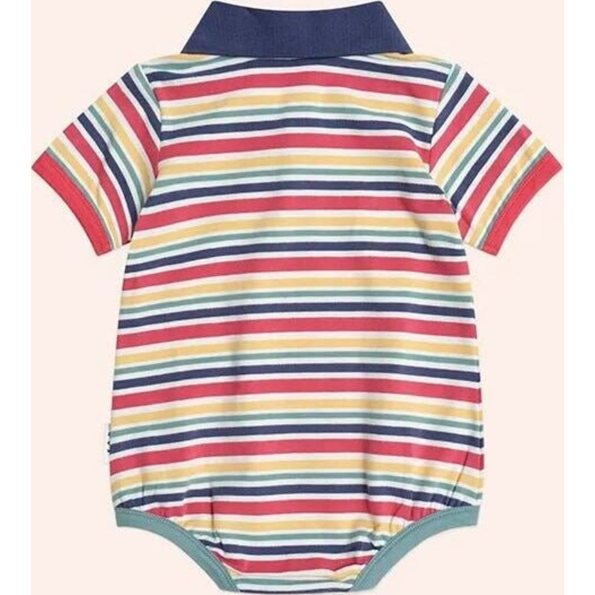 Huxbaby Preppy Polo Romper | Aster & Ruby