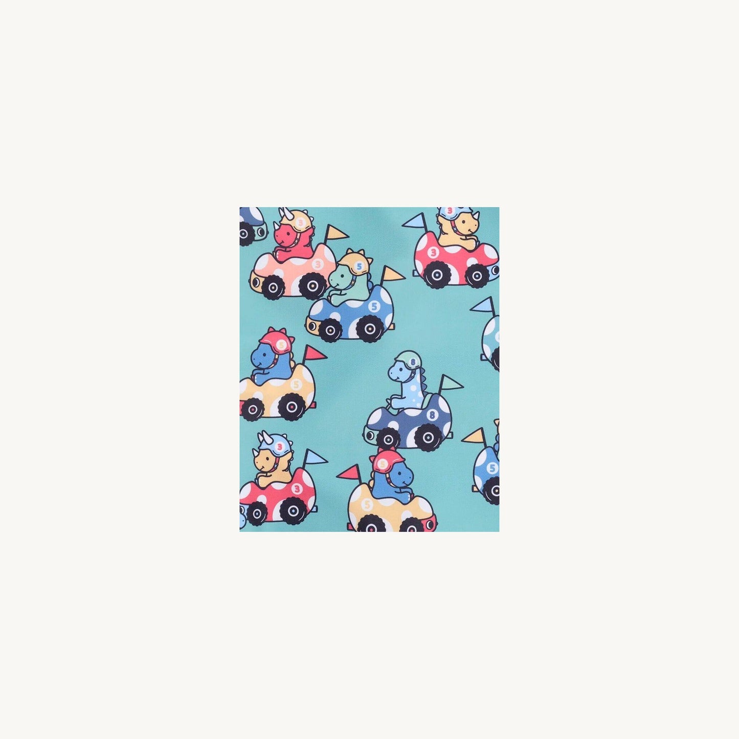 Huxbaby Racer Dino Swimsuit Shortie | Aster & Ruby
