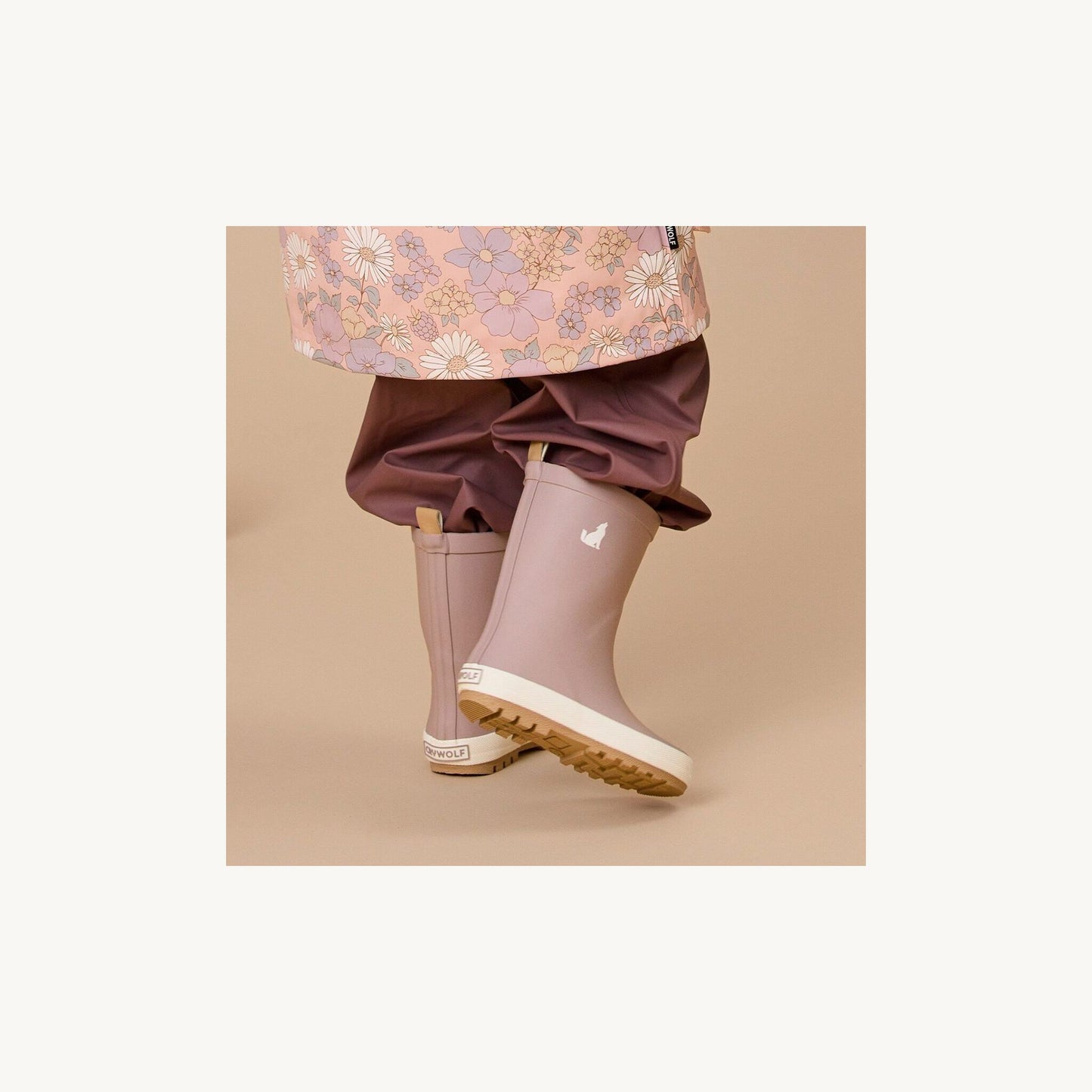 Crywolf Rain Boots Dusty Pink | Aster & Ruby