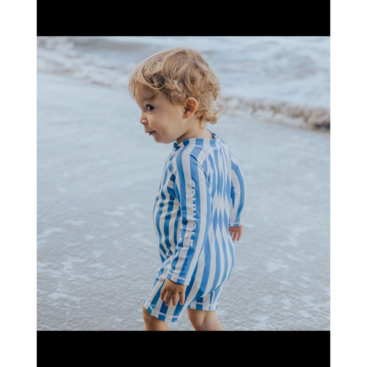 Crywolf Rash Suit Deep Sea Stripe | Aster & Ruby