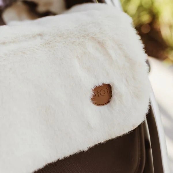 Reversible Cozy Fleece Pram Liner Wildflower - Aster & Ruby