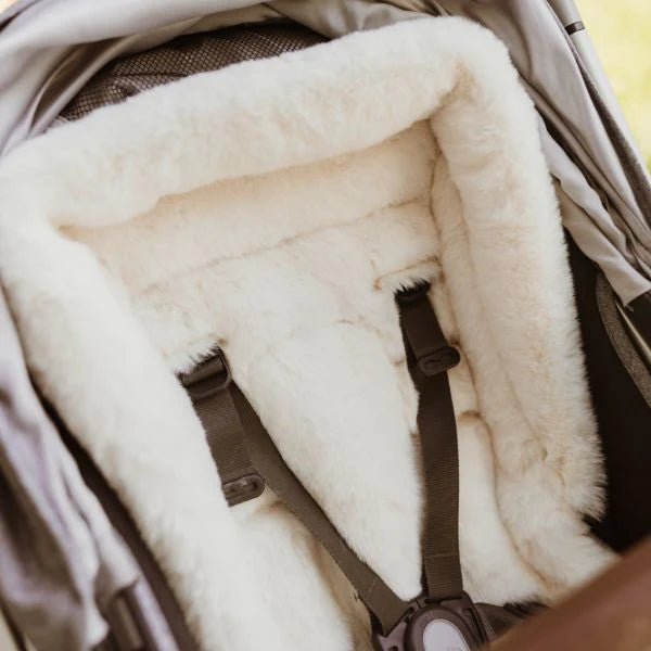 Reversible Cozy Fleece Pram Liner Wildflower - Aster & Ruby