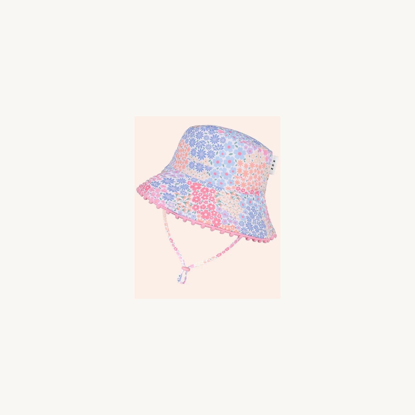 Huxbaby Reversible Swim Hat Floral Bloom | Aster & Ruby