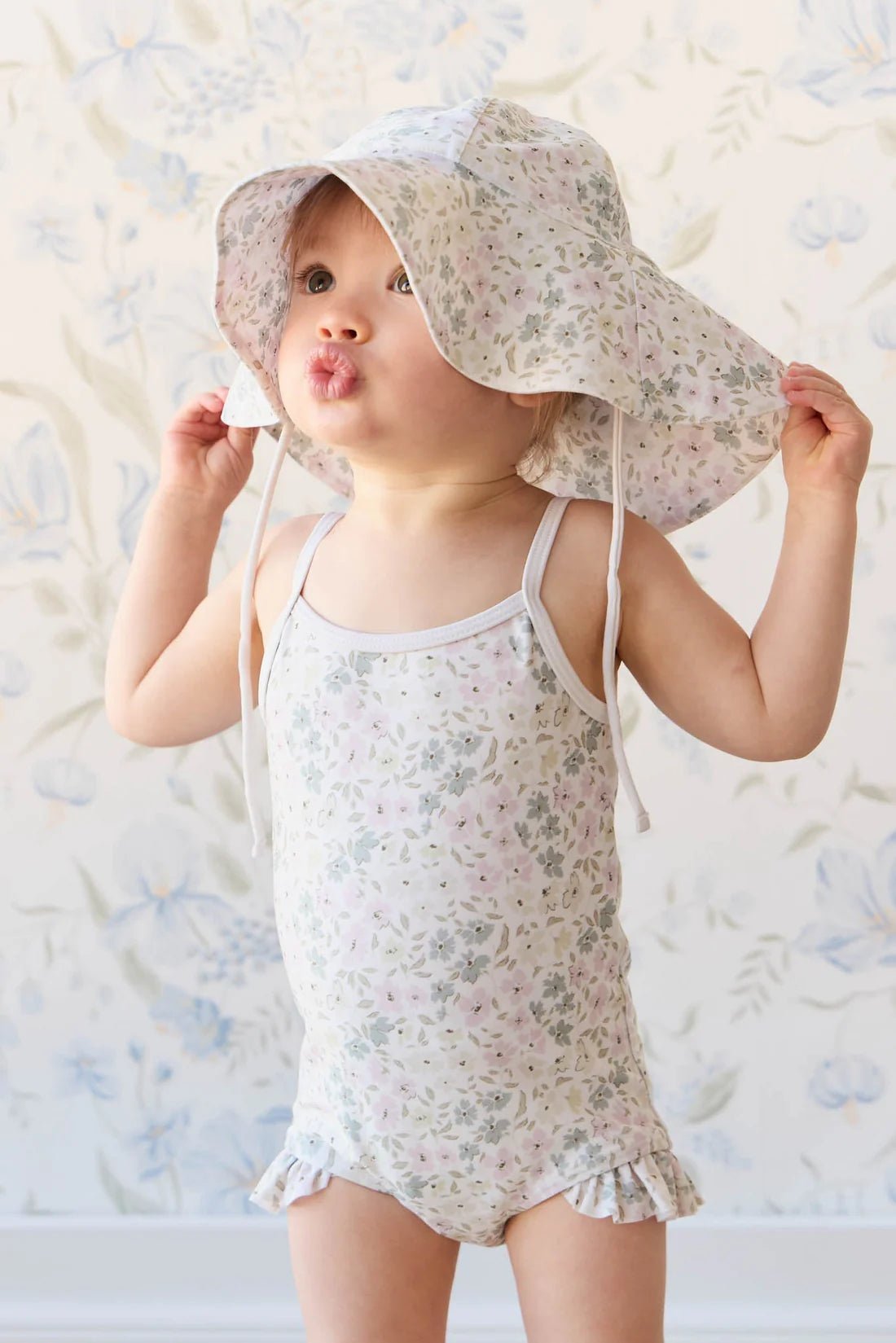 Robin Swimsuit - Fifi Violet Large - Aster & Ruby