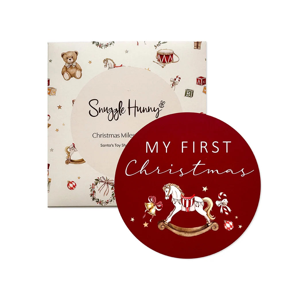 Santa's Toy Shop Reversible Single Milestone Card