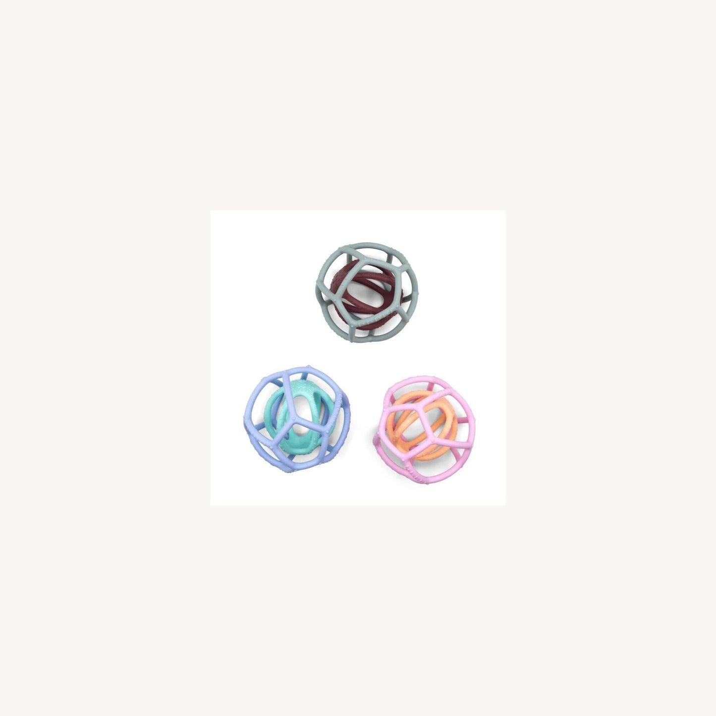 Jellystone Sensory Ball & Fidget Ball Peach & Bubblegum | Aster & Ruby