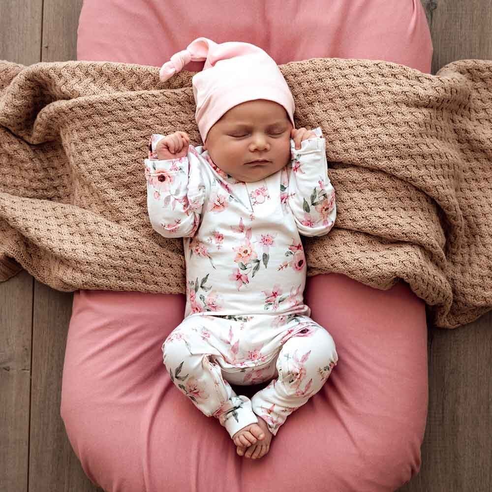 Snuggle Hunny Camille LS Growsuit-Aster & Ruby