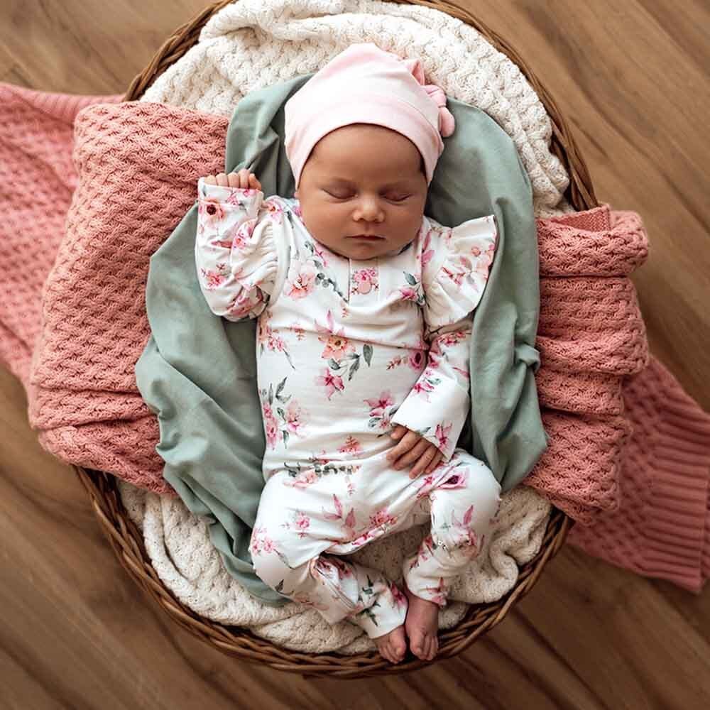Snuggle Hunny Camille LS Growsuit-Aster & Ruby
