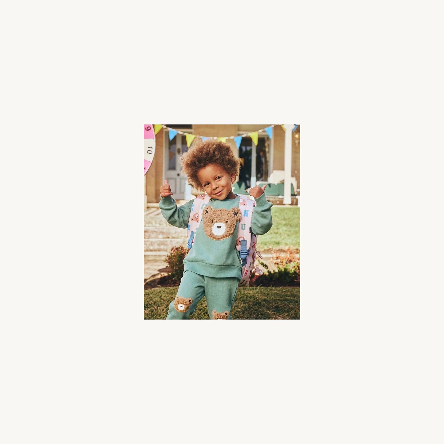 Ziggy Lou Sprout Furry Huxbear Sweatshirt | Aster & Ruby