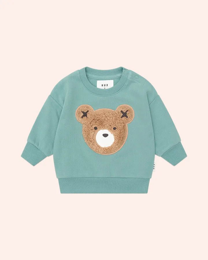 Sprout Furry Huxbear Sweatshirt - Aster & Ruby