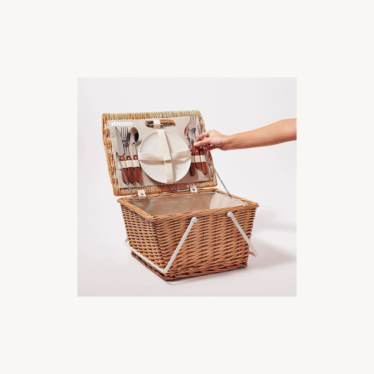 Sunny Life SUNNYLife Small Picnic Basket - Natural | Aster & Ruby