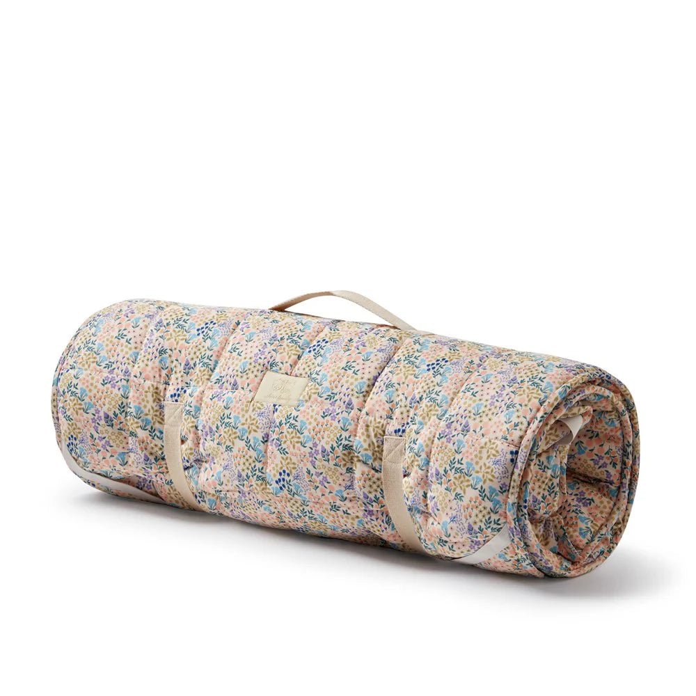 Tiny Bloom Nap Mat - Aster & Ruby