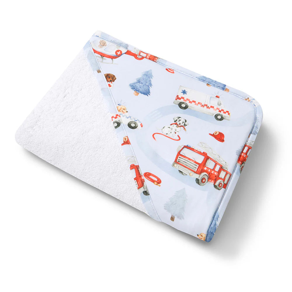 To The Rescue Organic Hooded Baby Towel