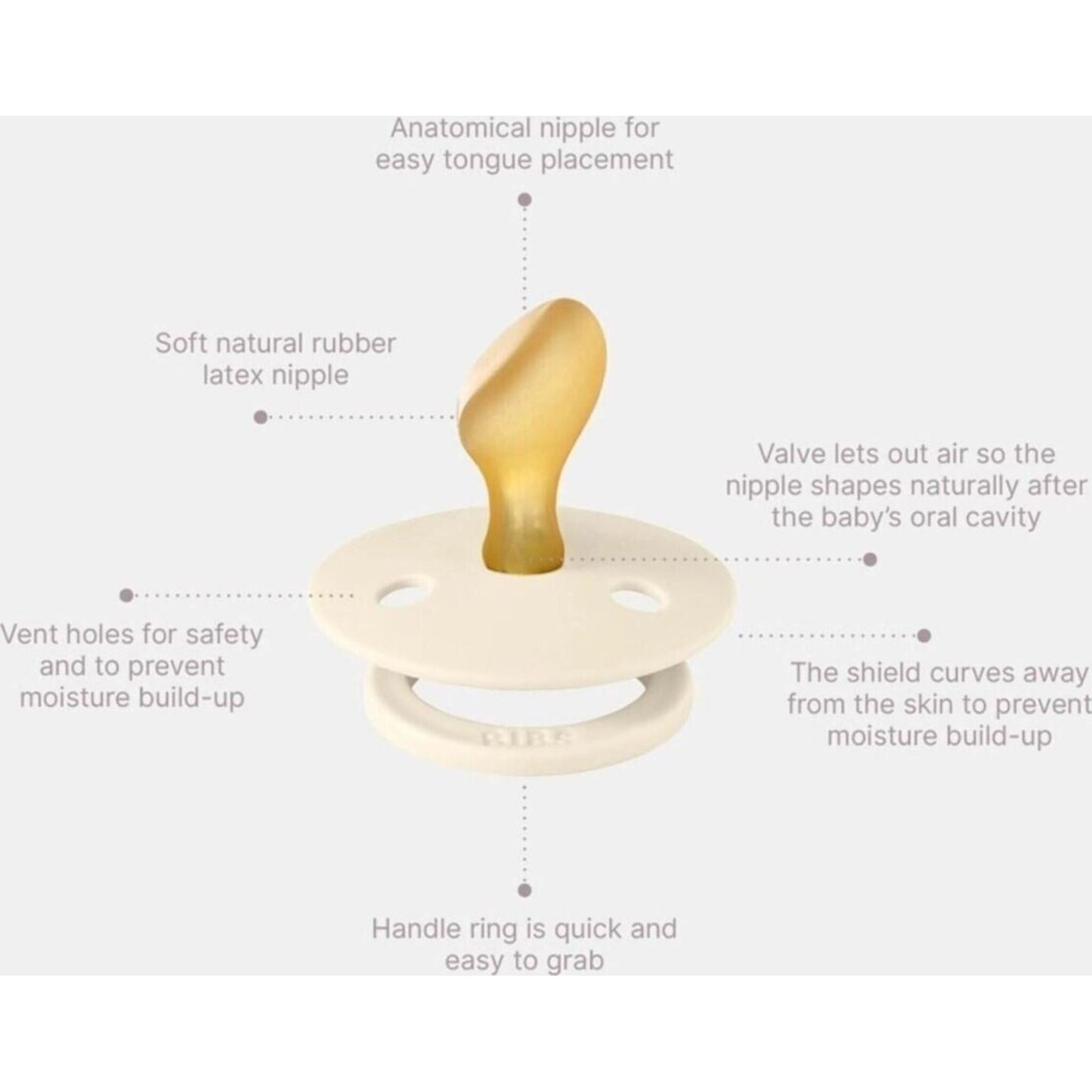 BIBS Try-it Colour 3pk Baby Blue | Aster & Ruby