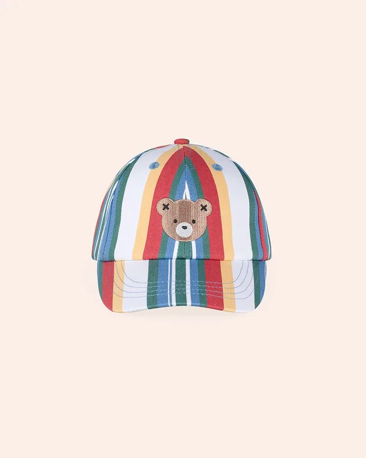 Vintage Stripe Huxbear Cap - Aster & Ruby