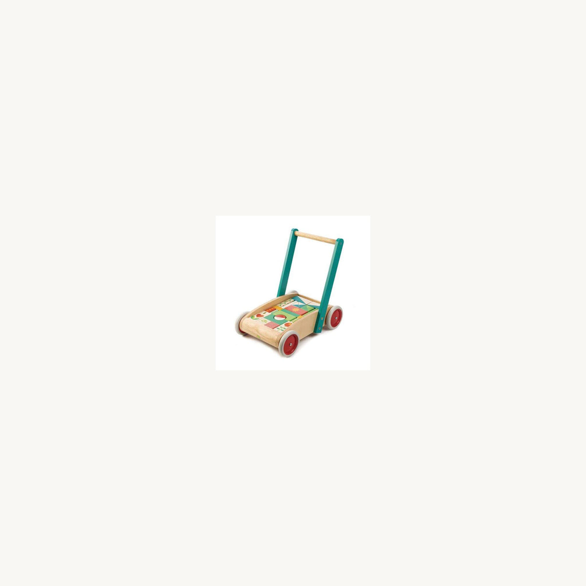 Tender Leaf Toys Wagon with Blocks | Aster & Ruby