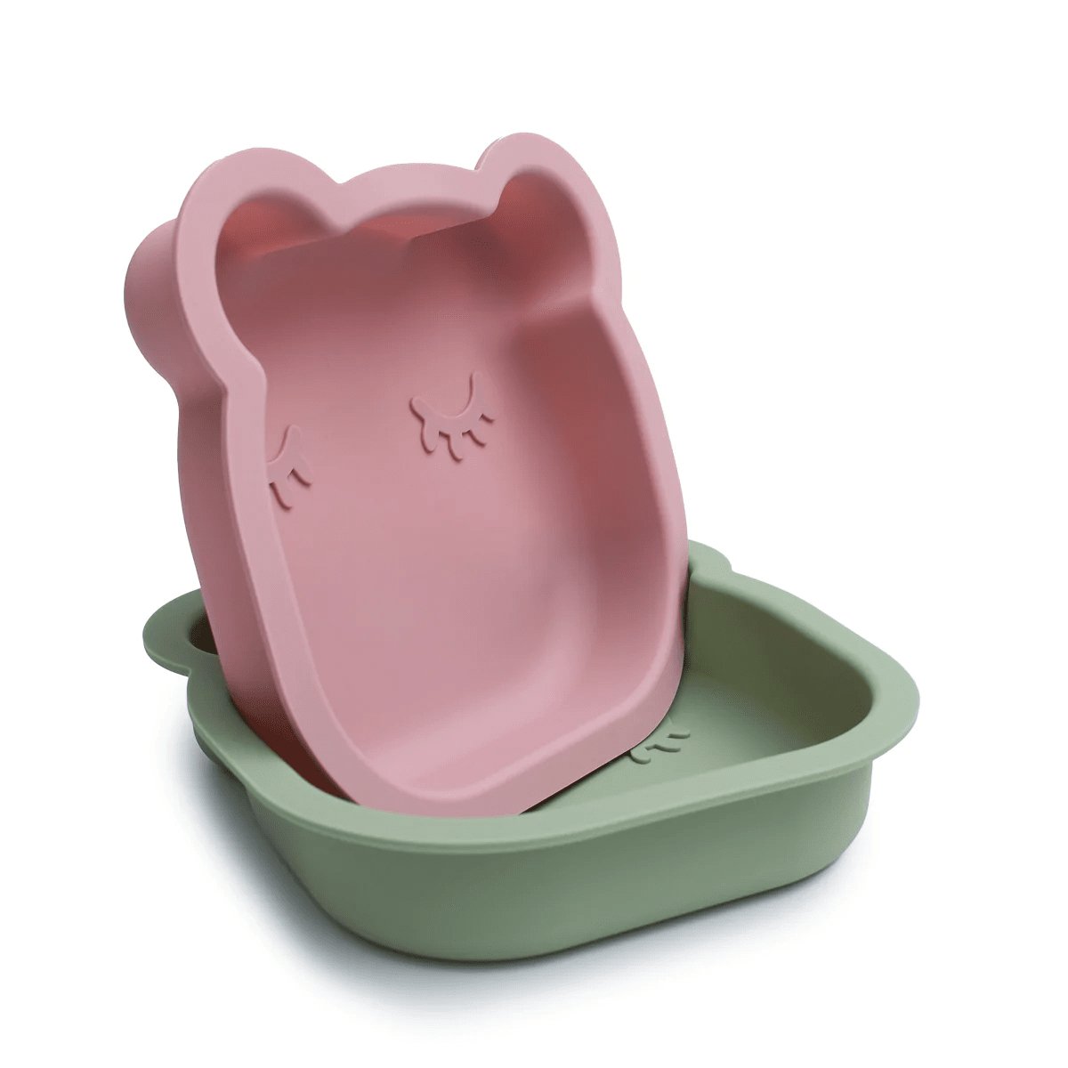We Might Be Tiny Bear Cake Mould Dusty Rose-Aster & Ruby