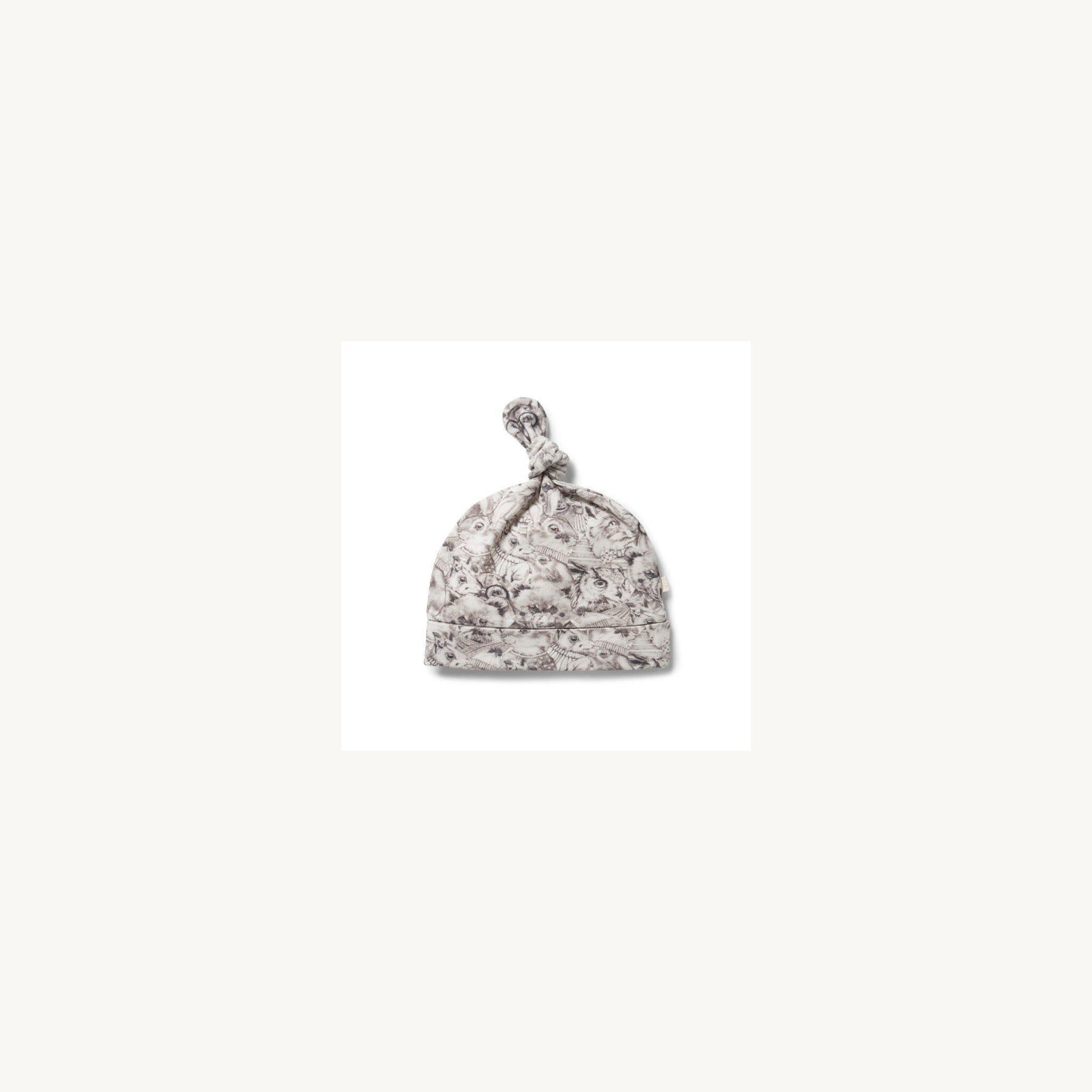 Wilson & Frenchy Wilson & Frenchy Rib Knot Hat Forest Animals | Aster & Ruby
